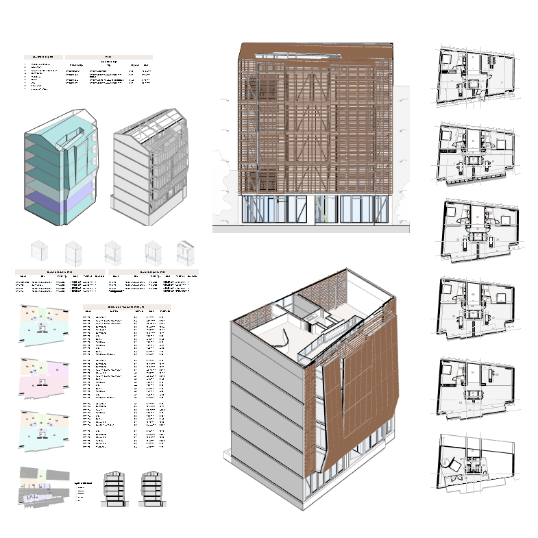 Corte de modelados para el Máster en BIM Revit + IA.